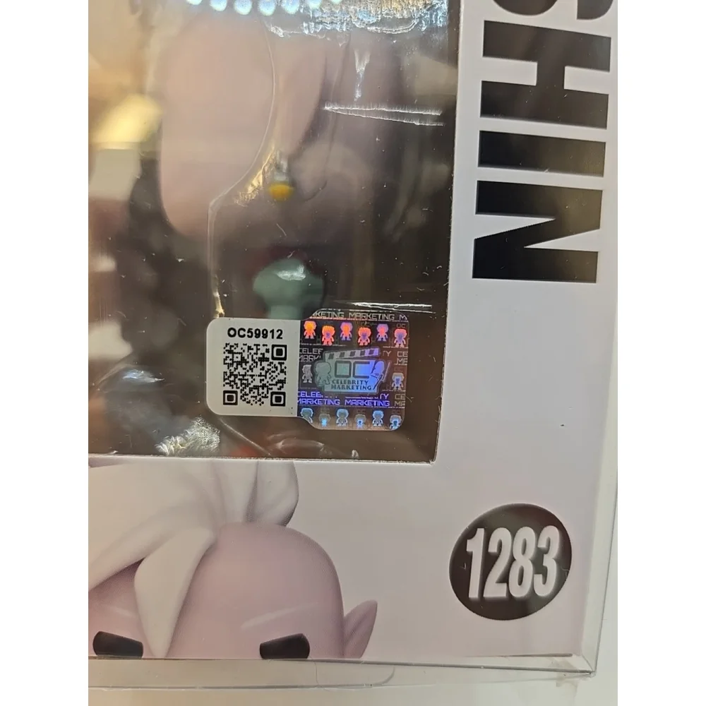 Funko Pop! Vinyl: Dragon Ball - Shin #1283 Autographed‎ By KENT WILLIAMS